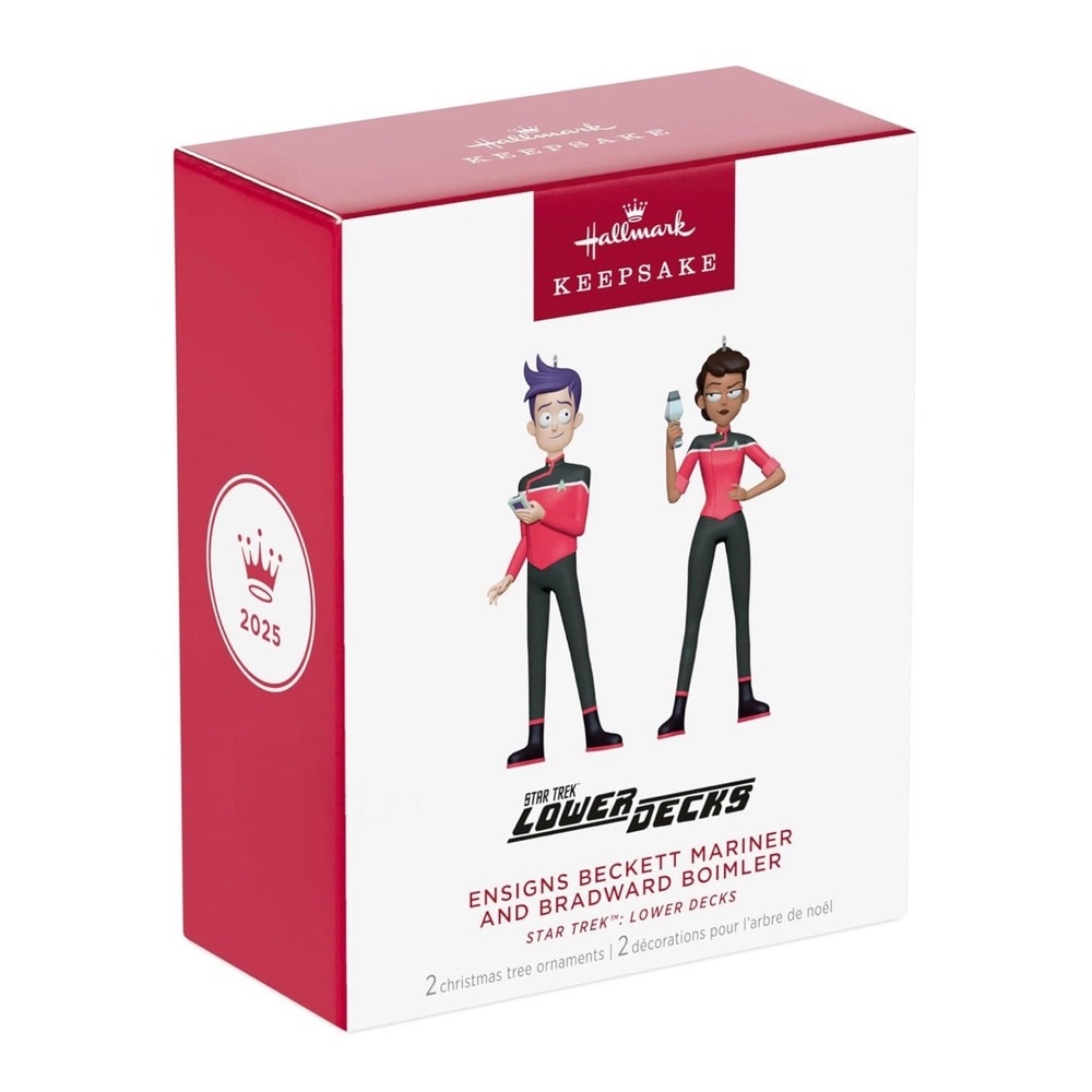 2025‎ Hallmark Keepsake Ensigns Beckett Bradward Star Trek Lower Decks Ornament